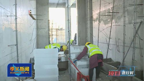 地標性文化精品工程 孝義傳媒大廈主體五一封頂